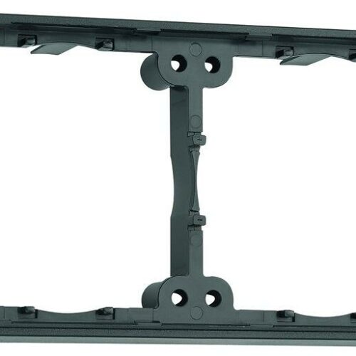 Inprojal System 20.000 Distanzrahmen, 2-fach, 12mm, schwarz