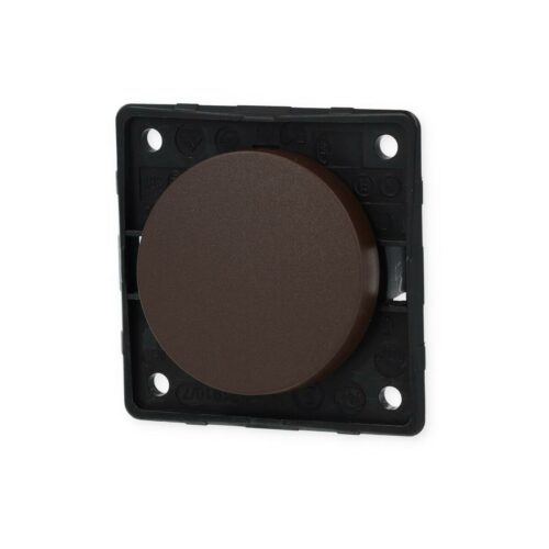 Berker Integro Flow/Pure Wipptaster, braun, 230V