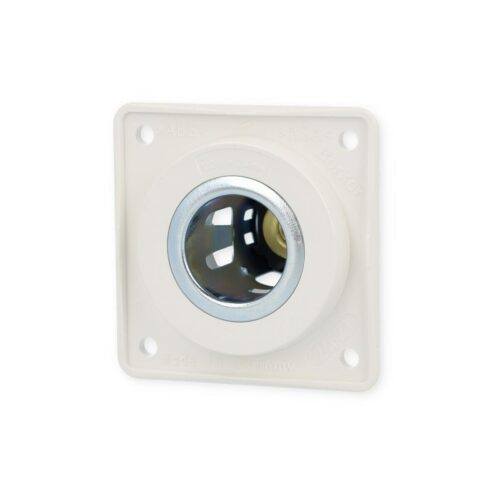 Berker Integro Flow/Pure Powersteckdose, 12V, Polarweiß