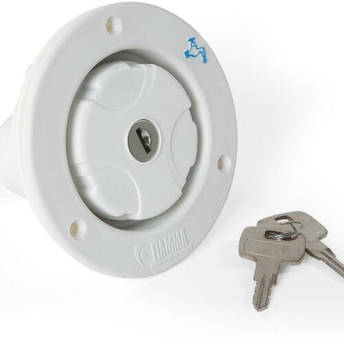 Fiamma Wassereinfüllstutzen Anschlussstutzen, 40mm, weiß