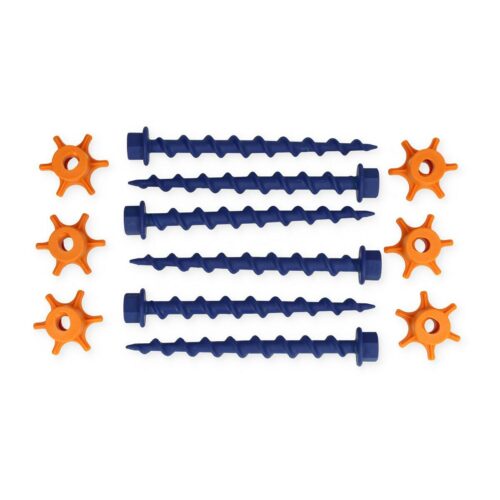 Peggy Peg Peg&Stop Schraubheringe, 6er-Set