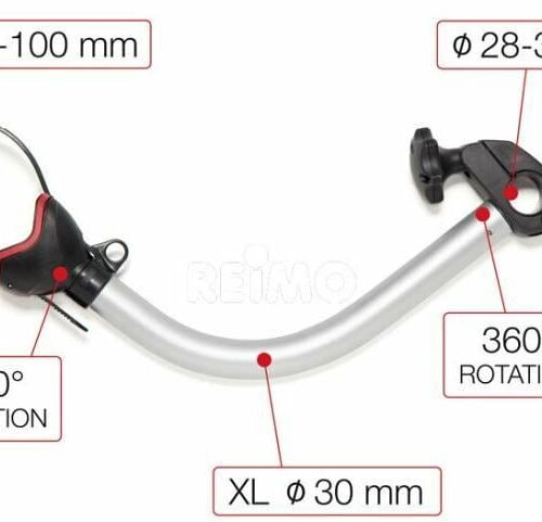 Fiamma Bike-Block Pro S4 Fahrradhalter, silber