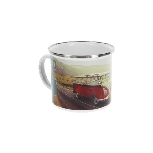 VW Collection Tasse, Emaille, 500ml, Highway 1