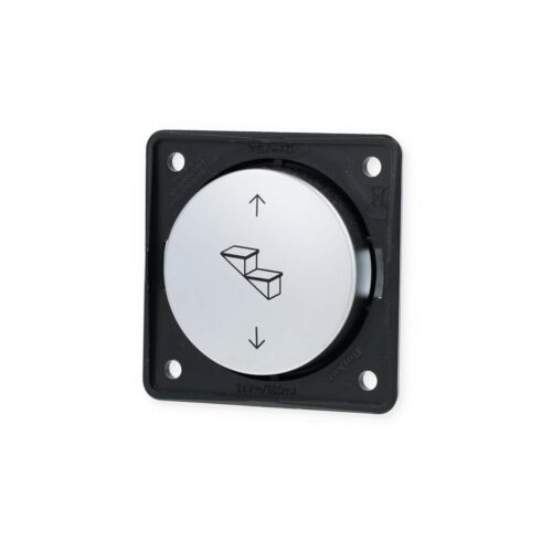 Berker Integro Flow/Pure Wipptaster Trittstufe, 12/24V, chrom matt