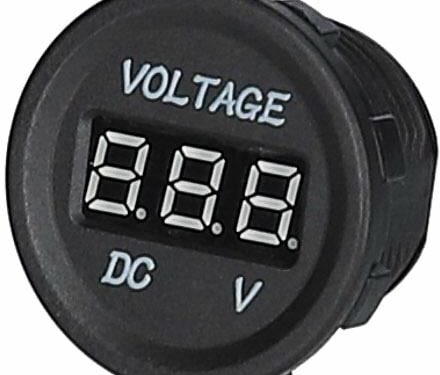 HABA BV Power Line Digitales Voltmeter, 10-30V