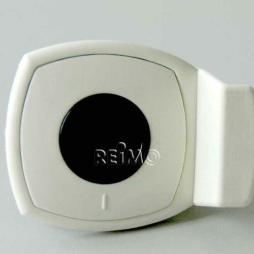 ZADI Kofferklappenschloss, System STS & ZADI, quadratisch, mit Grifflasche, weiß