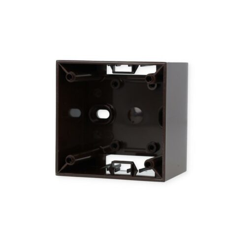 Berker Integro Flow/Pure Aufbaugehäuse, hoch, braun