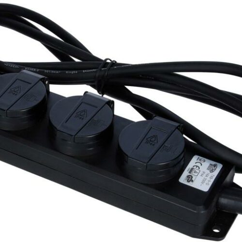 Carbest Verteilersteckdose 5-fach, 2,5m Kabel