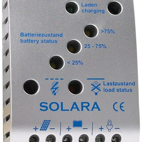 Solara SR85TL Solar-Laderegler, 12/24V/5A, 90W