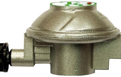 TGO Gasdruckregler für Gaskartuschen, 1,0kg/h, 50mbar (Einsatz: Camping)