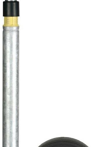 Winterhoff Stützrad mit Stützlastwaage, Vollgummi, 225x70mm