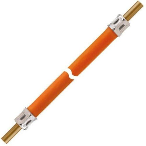 GOK Mitteldruck-Gasschlauch Marine, Gummi, RST8 x RST8, 40cm