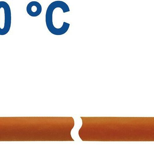 GOK Mitteldruck-Gasschlauch, Gummi, 1/4 x STN, 150cm