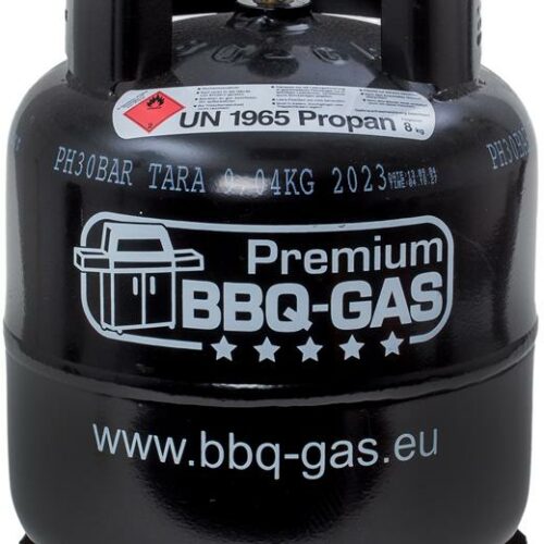 Premium BBQ-GAS Flasche, 8kg