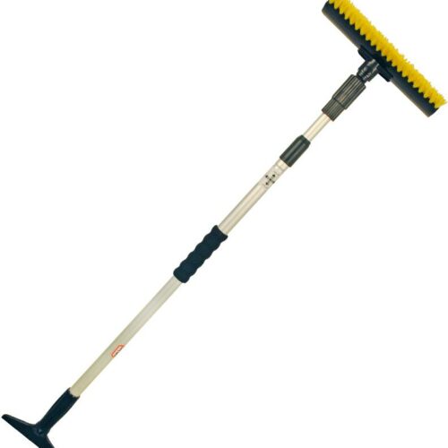 Teleskopreiniger mit Schneeschieber, Besen und Eiskratzer, bis 160cm
