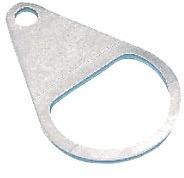 Heringslaschen mit 1 Loch, 10Stck.