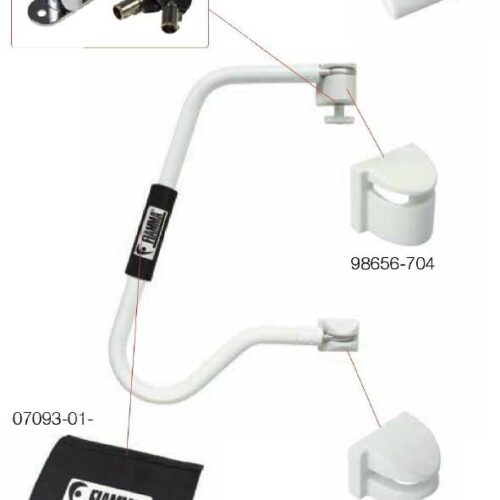 obere Abdeckung - Fiamma Ersatzteil-Nr. 98656-704 - für Fiamma Security 46 pro