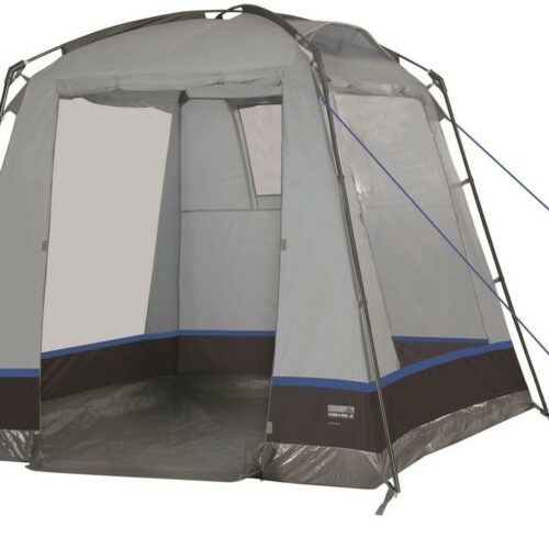High Peak Veneto Mehrzweckzelt, 200x200cm, hellgrau-dunkelgrau-blau