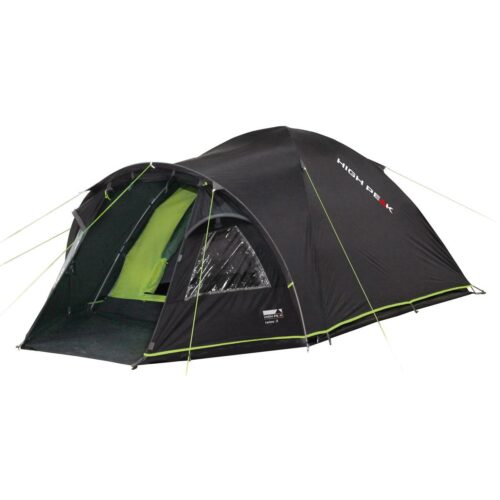 High Peak Talos Kuppelzelt, 3-Personen, 330x180cm, dunkelgrau/grün