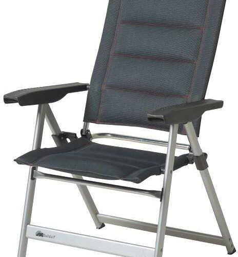 Dukdalf Presto 3D Mesh Campingstuhl, anthrazit/silber