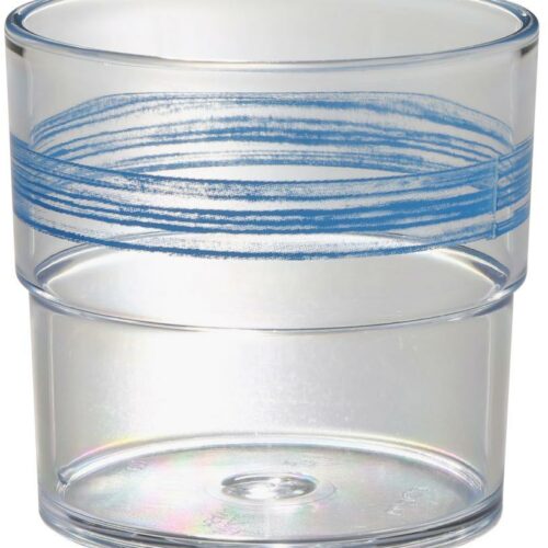 WACA Trinkglas, SAN, 230ml, jeans blue