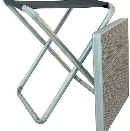 EuroTrail Campus Hocker mit Platte, anthrazit