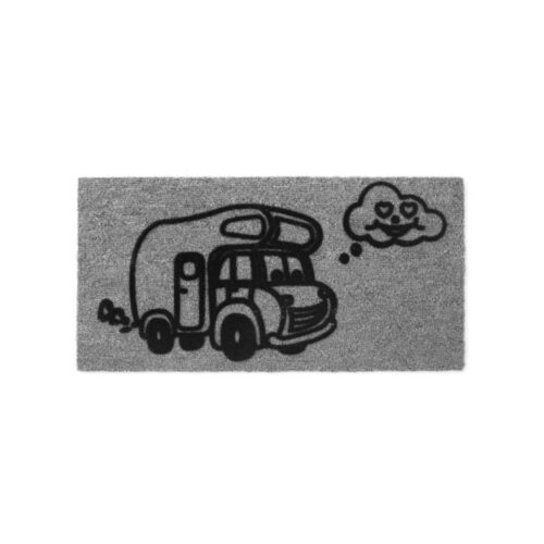 Fußmatte Derby Flock Camper, 50x25cm