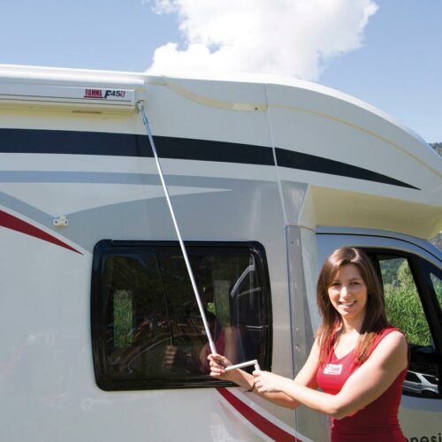 Alu-Handkurbel - Fiamma Ersatzteil Nr. 03878C01 - passend für Markisen, 240cm