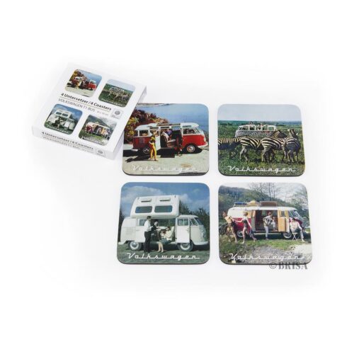 VW Collection Untersetzer Szenerie, 4er-Set