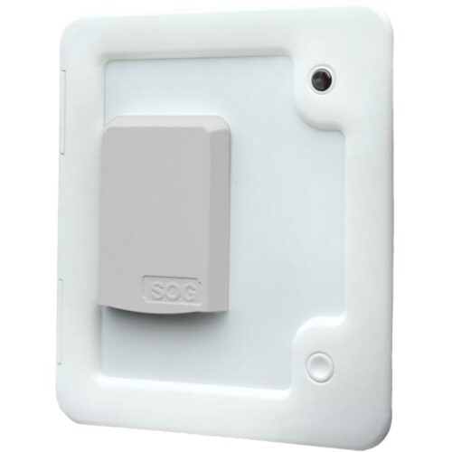 SOG Typ H WC-Entlüftung für Thetford C220, Türvariante, hellgrau