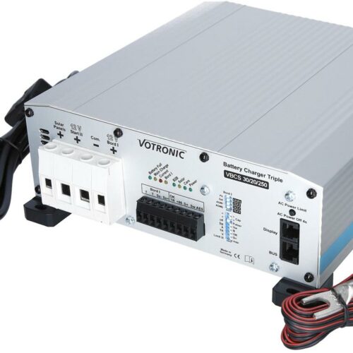 Votronic VBCS Triple Battery Charger, 30/20/250