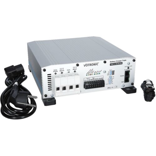Votronic VBCS Triple Battery Charger, 45/30/350