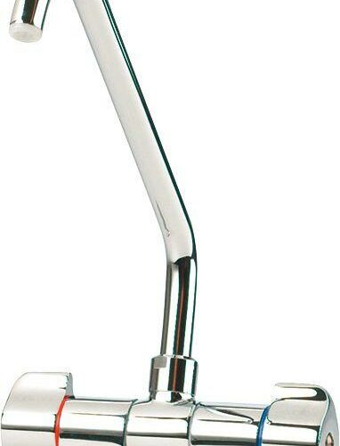 Dometic AC 537 Einhebelmischer, 2xØ12mm, Messingtülle, chrom