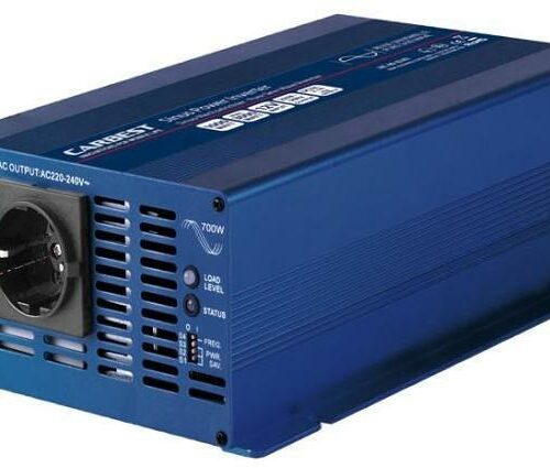 Carbest PS-700U Sinus-Wechselrichter 12/230V, 700W, mit USB-Anschluss