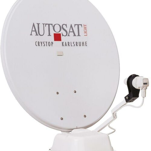 Crystop Sat-Anlage AutoSat Light S Digital Single mit 1-Knopf-Bedienteil