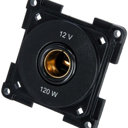 Inprojal System 20.000 Powersteckdose, 12V, schwarz