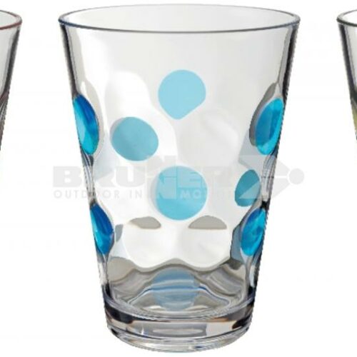 Brunner Baloons Trinkgläser, 3er Set, 350ml, bunt