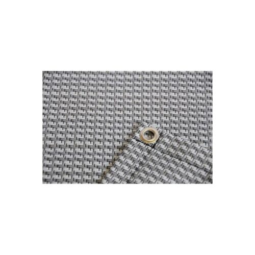 Via Mondo Zeltteppich Premium, grau, 250x500cm