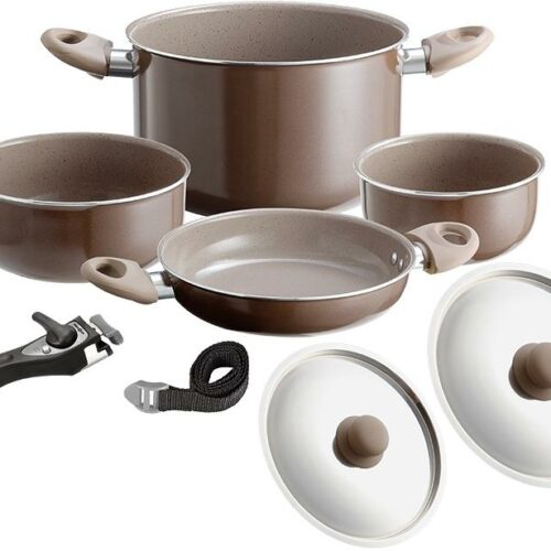 Brunner Chocolate Kochtopfset, Aluminium, 8-teilig