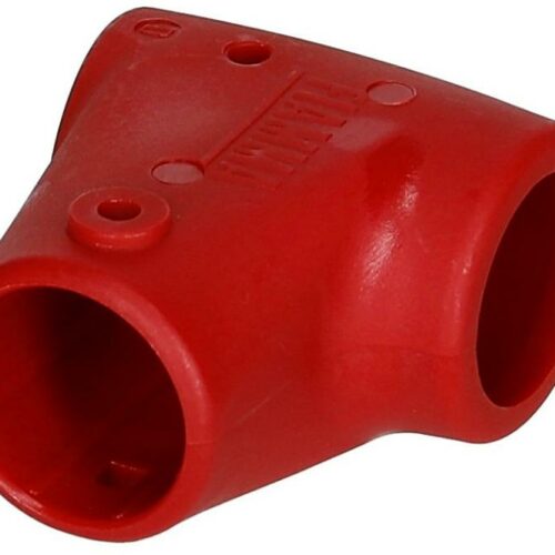 Rechte Verbindung rot - Fiamma Ersatzteil-Nr.: 98656-297 - passend für Carry Bike Pro / Caravan Universal / Simple Plus