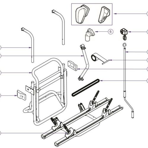 Thule Lift Strap - Thule Ersatzteil-Nr. 1500600467 - passend zu Thule Lift