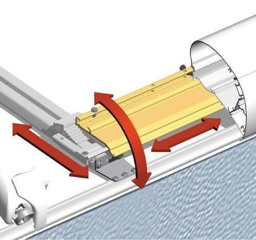 Thule Omnistor 9200/6300 Montagesystem, Ebenes Dach 375-450cm