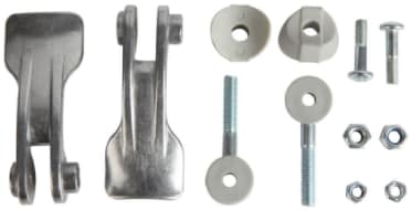 Klemmsystem hellgrau - Westfield Ersatzteil-Nr. 910060090 - für Superb / Cam Campingtisch