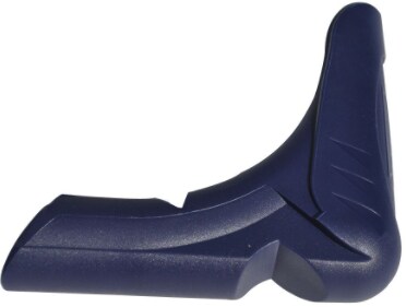 Fußwinkel ø 22 mm, blau - Crespo Ersatzteil-Nr. Set/209-6-17 - für Crespo Klappsessel