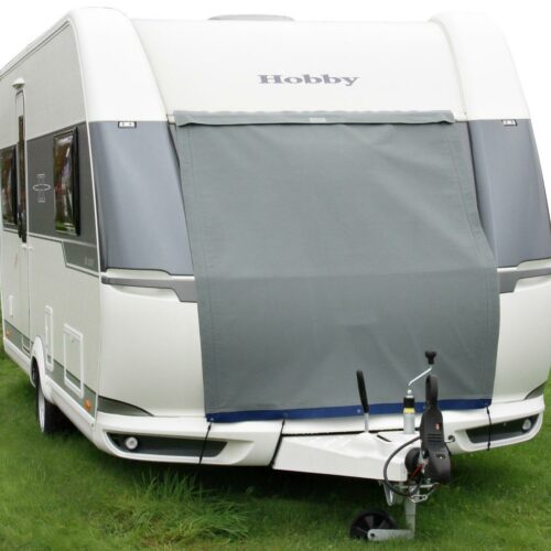 Hindermann Wintertime Caravan Bugschutzplane mit Fenster, 140x160cm