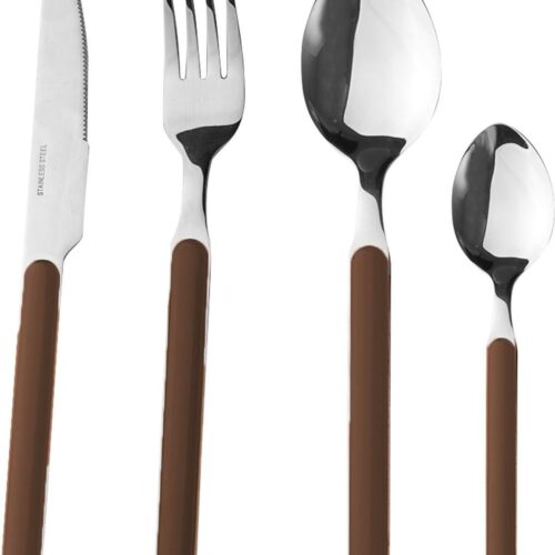 Brunner Delice Besteck-Set, 16-teilig, braun