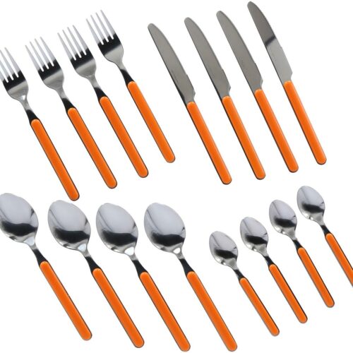 Brunner Delice Besteck-Set, 16-teilig, orange
