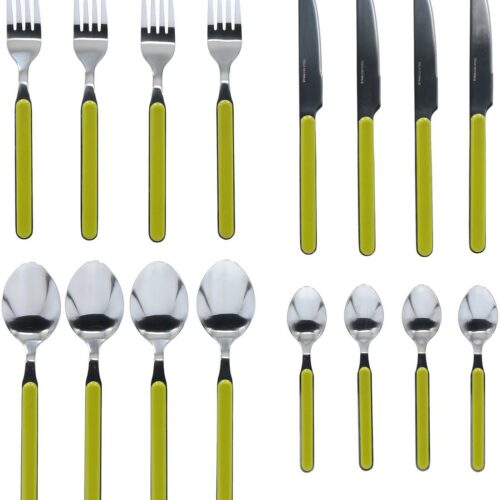 Brunner Delice Besteck-Set, 16-teilig, grün