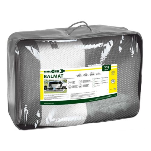 Brunner Balmat Zeltteppich, 250x300cm, grau/weiß