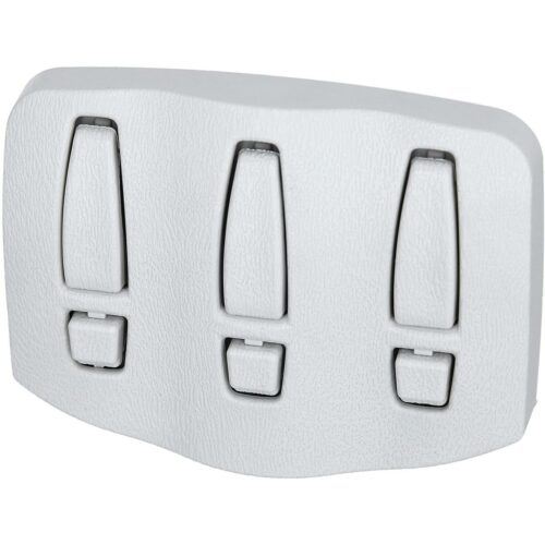 Froli Wandhaken mit 3 Haken, klappbar, lichtgrau